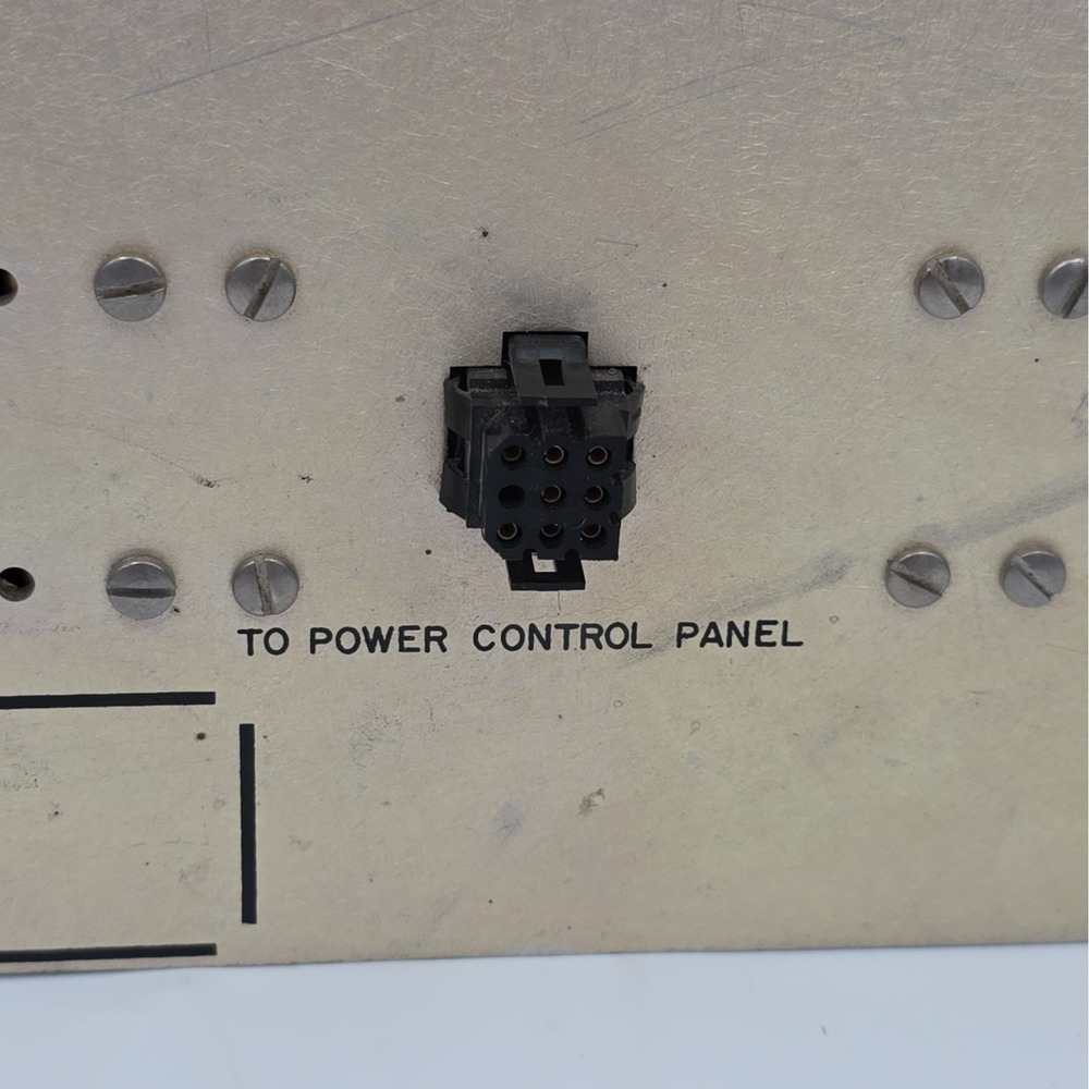 Nicolet Instruments Power Panel Rear Series 7000 Untested Parts Or Repair - Picture 5 of 9